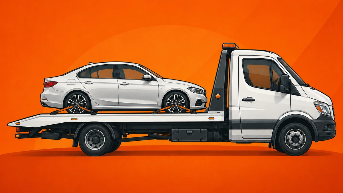 Fahrzeugtransport von Prestige Abschleppdienst Paskaev